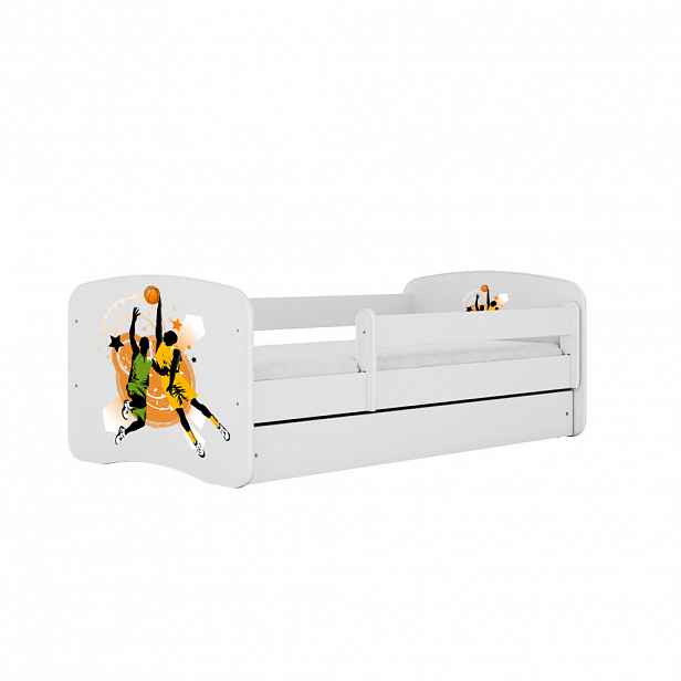 RAUMHIRSCH FURNITURE DĚTSKÁ POSTEL Basketball se zásuvkou 180/80 90/61/184