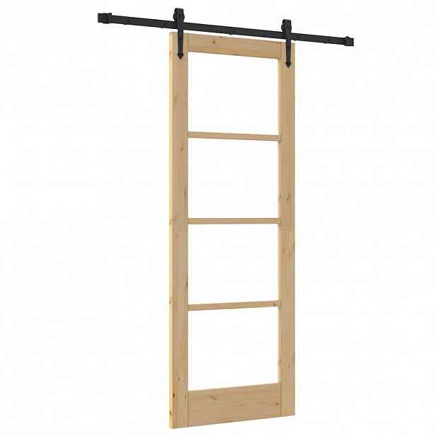 vidaXL Posuvné dveře ORKDAL 73,5 x 198,5 cm Přírodní