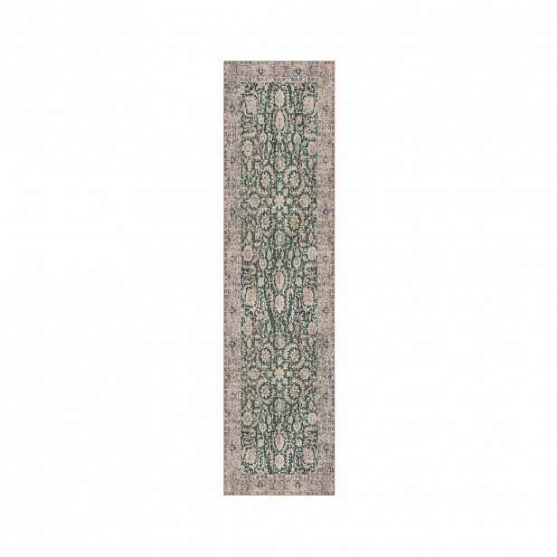 Flair Rugs BĚHOUN, 60/230 cm, zelená