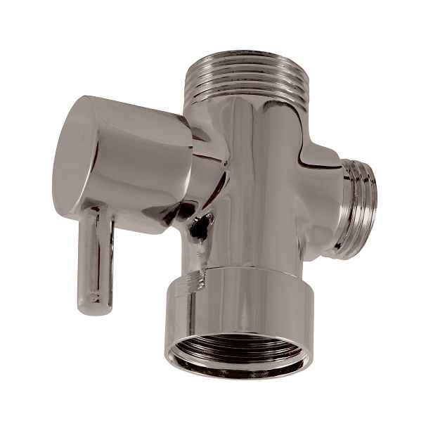Keramický přepínač ke sprchovým tyčím , Metal Grey - lesklá MD0629MGL, RAV Slezák