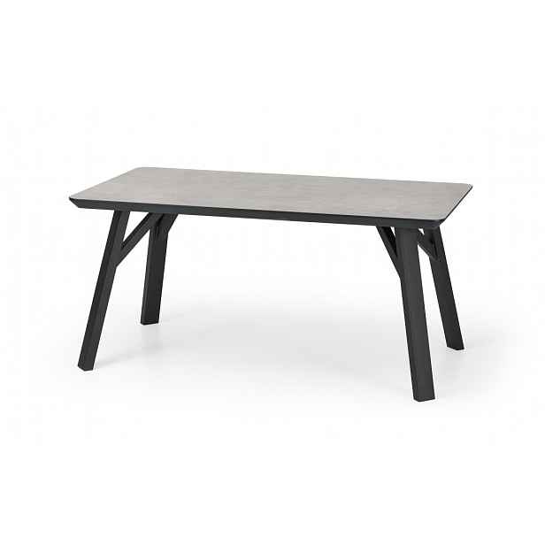 Jídelní stůl HALIFAX 160x90 cm, jasan/beton