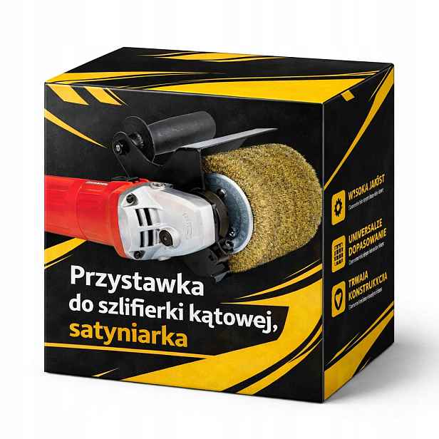 Nástavec pro úhlovou brusku, satinovačku M14, satinování broušení