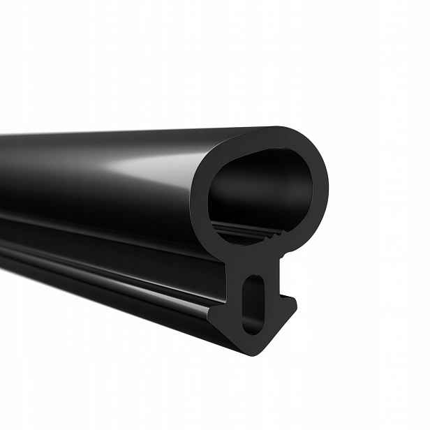 Okenní těsnění pro plastová okna Černá Pvc profil S-232 40 m