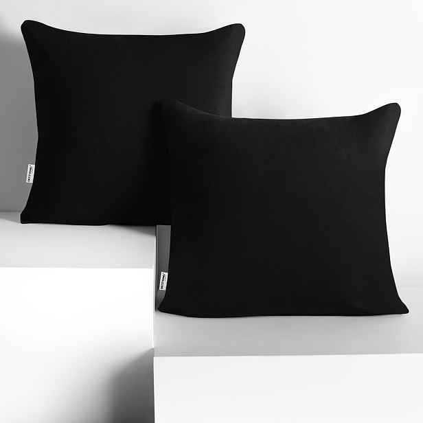 Restilo Sada 2 povlaků na polštář Decoking Terro černá, velikost 80x80*2