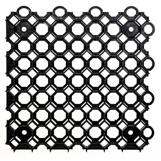 ROJA Zatravňovací dlaždice EKOGRID - 50x50x4 cm - černá