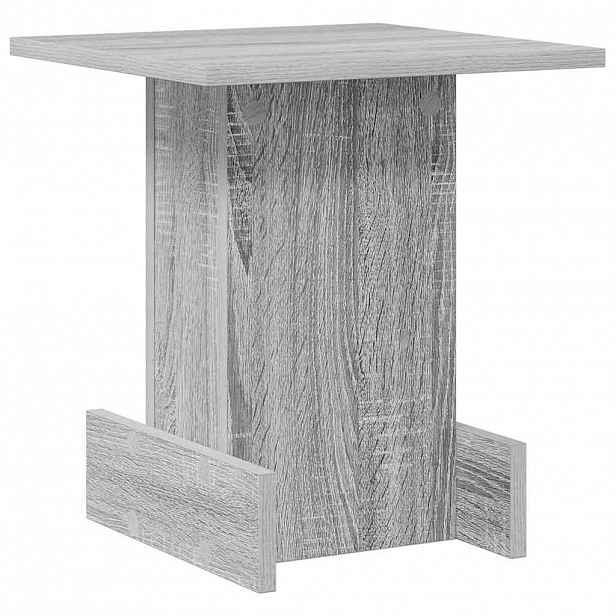 vidaXL Odkládací stolek Šedá Sonoma 35,5 x 35 x 40 cm Kompozitní dřevo