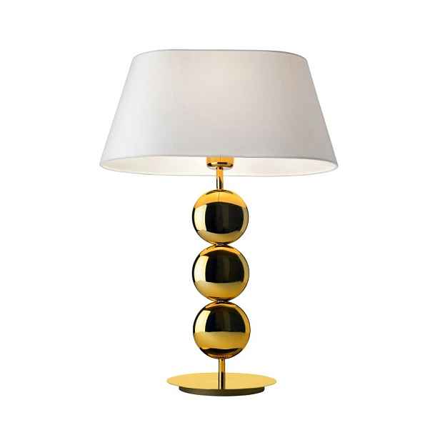 Villeroy & Boch Stolní lampa Sofia, 55 cm, zlatá / bílá 96351