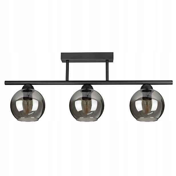 Skleněná závěsná stropní lampa Led koule