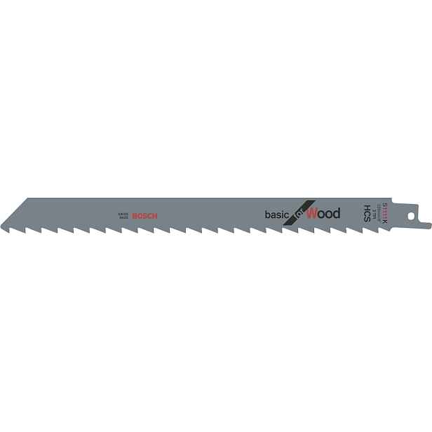 List pilový Bosch S 1111 K Basic for Wood 2 ks
