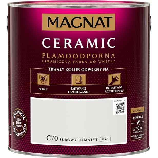 Magnat keramický surový hematit C70 5L
