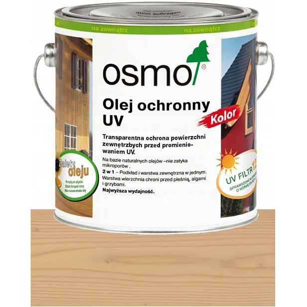 Osmo Uv ochranný olej na dřevo Transparentní Barva 426 Modřín 2,5L