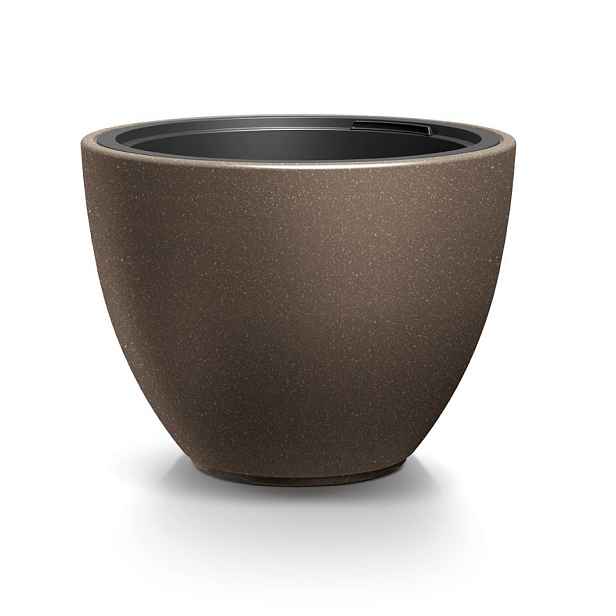 Prosperplast Květináč HEOSE ECO WOOD kávový, varianta dbhem400w
