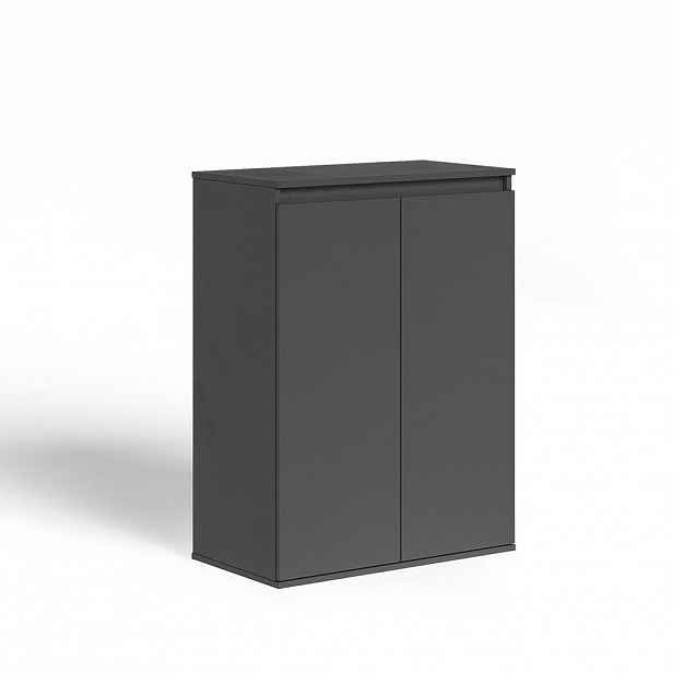 Vicco KOMODA Claus Antracit 74 x 99.6 cm se 2 dveřmi