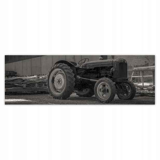 Plakáty 200x66 Historický starý traktor