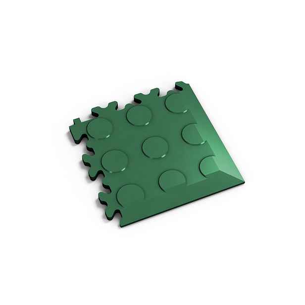 Dlaždice rohová Fortelock Machine industry penízky GREEN
