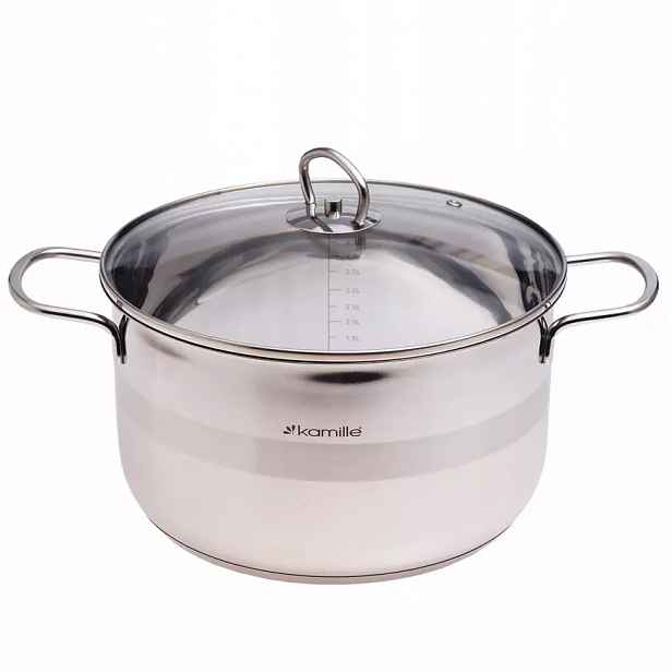 Nerezový Hrnec 5.5L 24*13.5cm