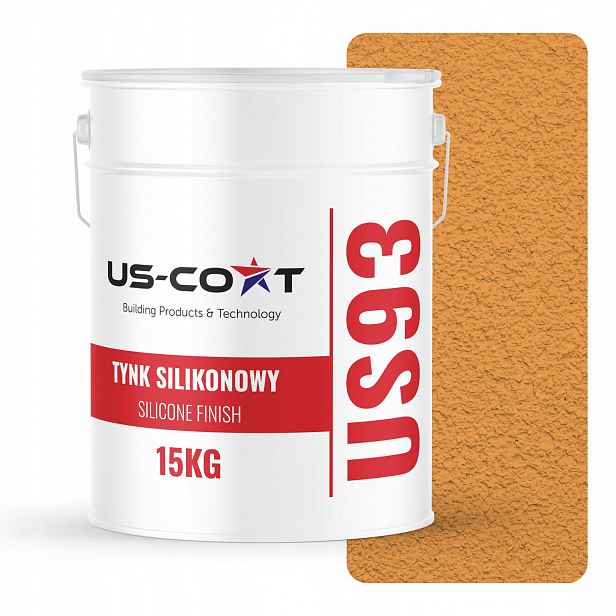 Silikonová Fasádní Omítka Oranžová F766 15 Kg Beránek Granulace 1.0 mm