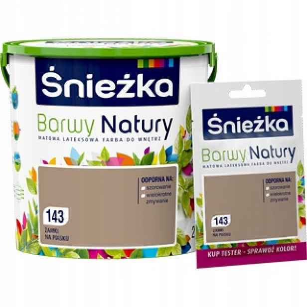 Śnieżka Barvy přírody, zámky na písku 143 5 l