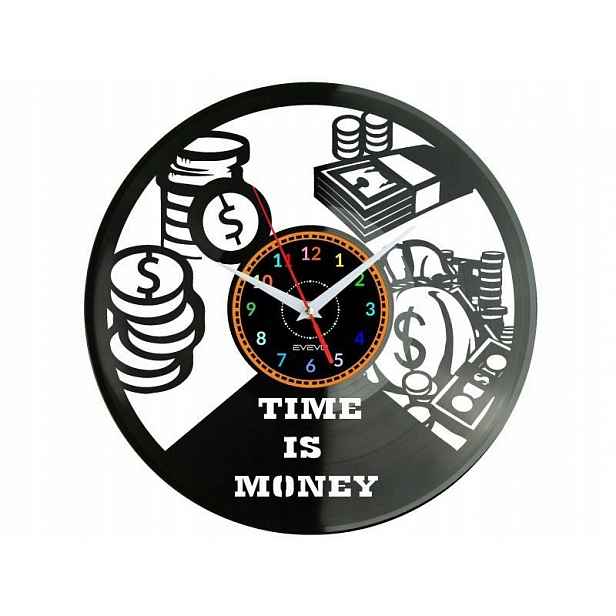 Time Is Money Dárek pro milovníka originální Nástěnná Dekorace z desky