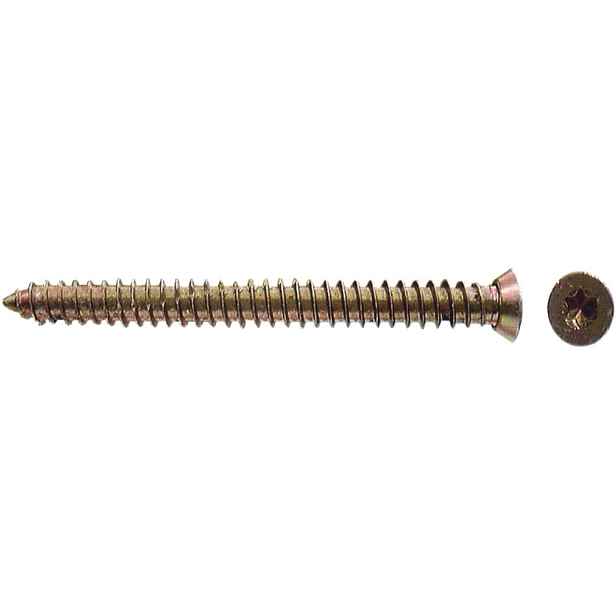 Vrut kalený TURBO pro připevnění montážní kotvy 7,5x72 - 100ks