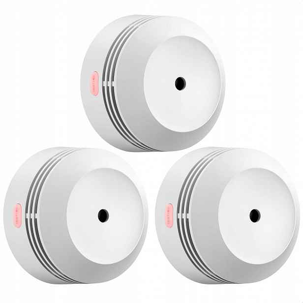 Detektor Kouře Aegislink SWF240 Fotoelektrický Led Alarm Aplikace Wifi 3KS