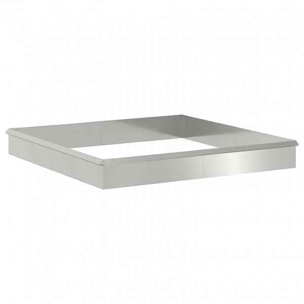 vidaXL Hlemýžďová oplocení 12 ks 100 x 3,5 x 25 cm Pozinkovaná ocel