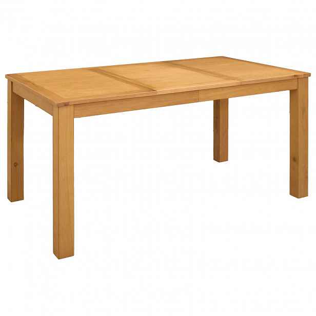vidaXL Jídelní stůl 150 x 85 x 75 cm Masivní dubové dřevo Přírodní