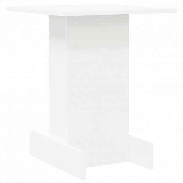 vidaXL Odkládací stolek Bílá 44,5 x 45 x 55 cm Kompozitní dřevo