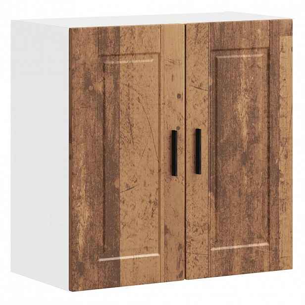 vidaXL Kuchyňská nástěnná skříňka "Porto" old wood kompozitní dřevo