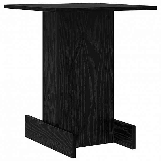 vidaXL Odkládací stolek Černý dub 44,5 x 45 x 55 cm Kompozitní dřevo