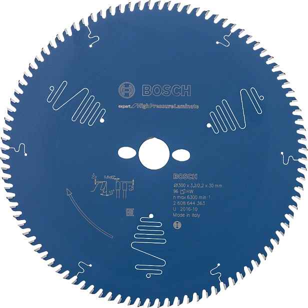 Kotouč Bosch Expert for HP Laminate 300×30×3,2 mm 96 z.
