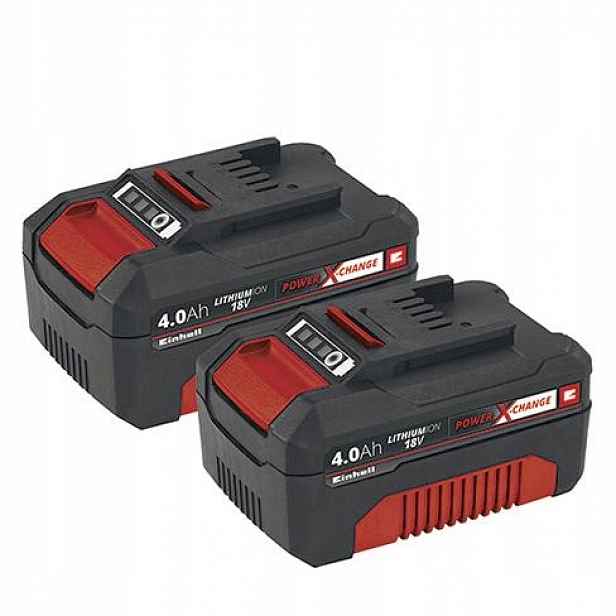 Sada Akumulátorů Einhell Akumulátory 18V Pxc 2 x 4 Ah