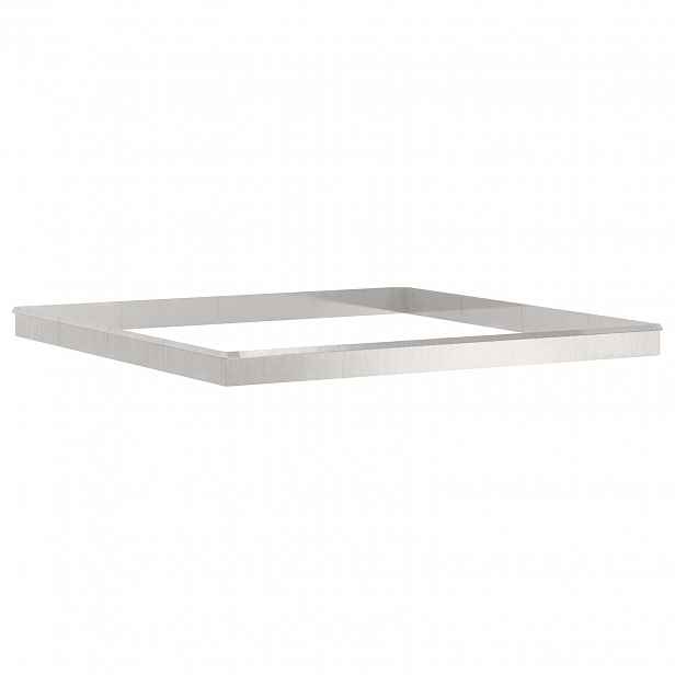 vidaXL Hlemýžďová oplocení 20 ks 100 x 3,5 x 25 cm Nerezová ocel