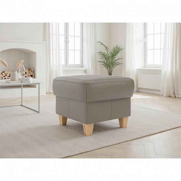 Sit & More TABURET, kůže, 58/48/58 cm