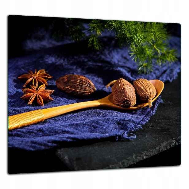 Skleněná Ochranná Deska Panel Lepidlo 65x60 Koření