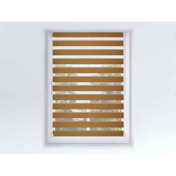 FEXI Roleta Den a noc, Origin slim karamel, A 038, 220x100 cm