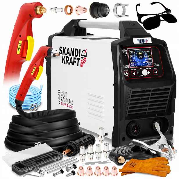 Plazmová Řezačka Plazmová Skandi Kraft Cut 45 Pfc Blow Back Synergie 30 MM