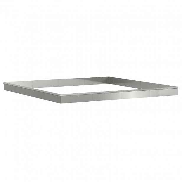 vidaXL Hlemýžďová oplocení 20 ks 100 x 3,5 x 25 cm Pozinkovaná ocel