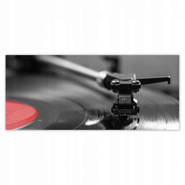 Fototapety 211x91 Vinylová deska Audio jehla