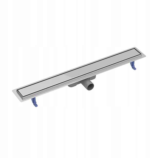 Lineární odtok Cersanit Tako 80 cm Oboustranný chrom S907-010