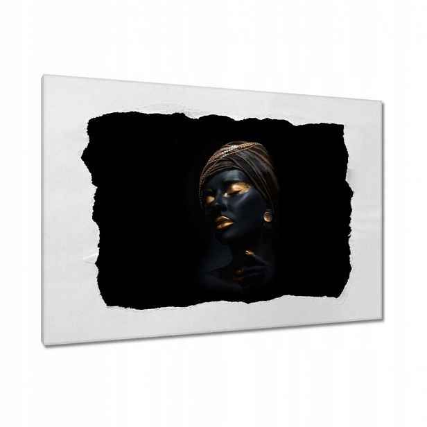 Obrazy 120x80 Zlatý make-up