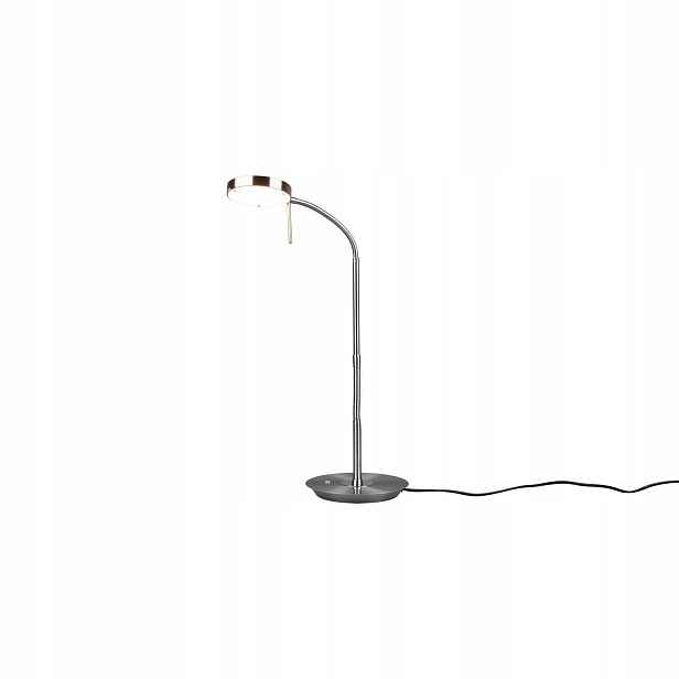 Stolní Led stolní lampa stříbrná E14 pohyblivá 1400lm 2300-4000K Nemio Trio