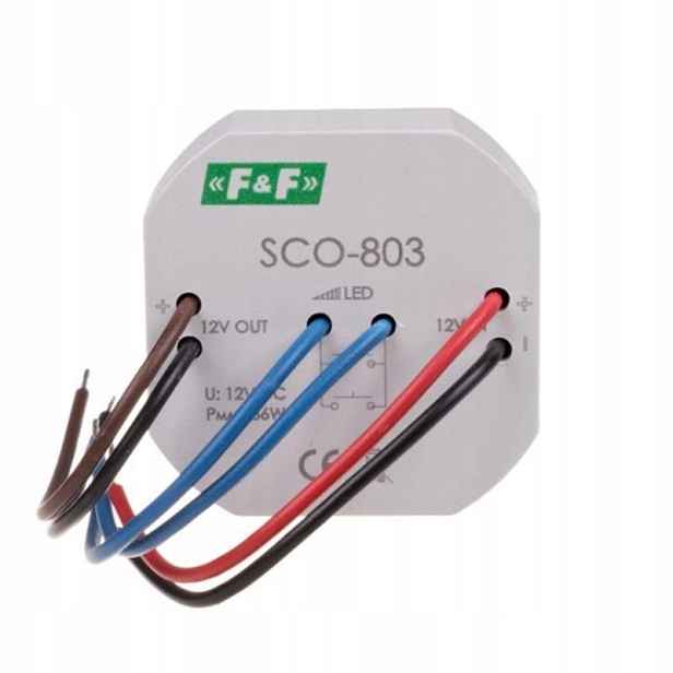 Stmívač osvětlení do instalační krabice SCO-803 Led Ff