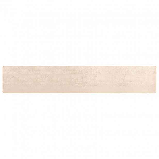 vidaXL Běhoun MARSA Krémová 100 x 450 cm Polyester a PVC