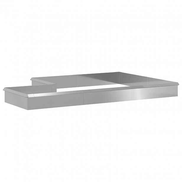vidaXL Hlemýžďová oplocení 16 ks 100 x 3,5 x 25 cm Pozinkovaná ocel