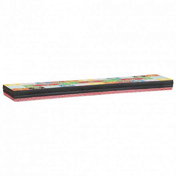 vidaXL Nástěnné poličky Nástěnná montáž Vícebarevný 100 x 20 x 6 cm