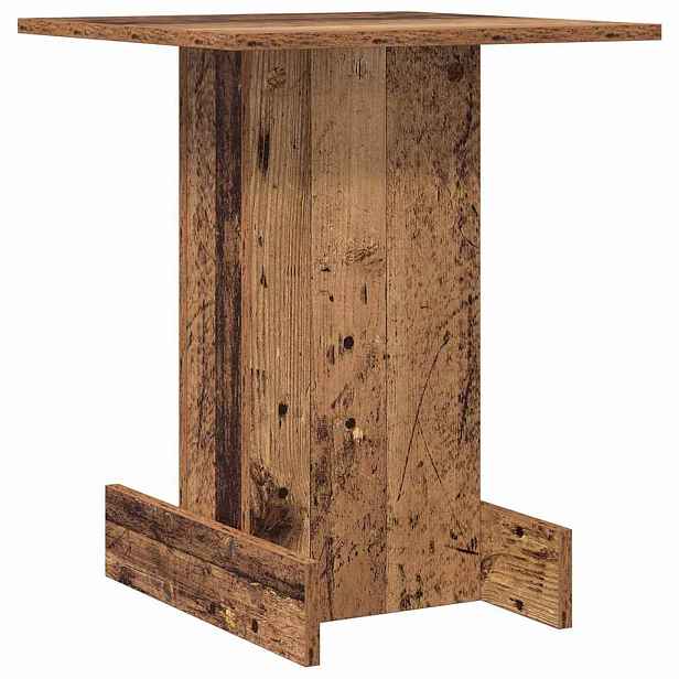 vidaXL Odkládací stolek Staré dřevo 44,5 x 45 x 55 cm Kompozitní dřevo