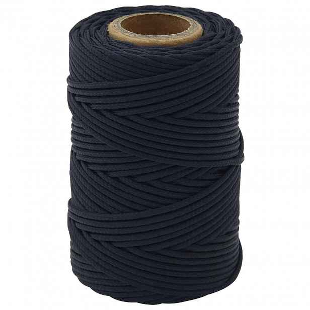 vidaXL Víceúčelové užitkové lano 2 mm 50 m Královská modrá Polyester