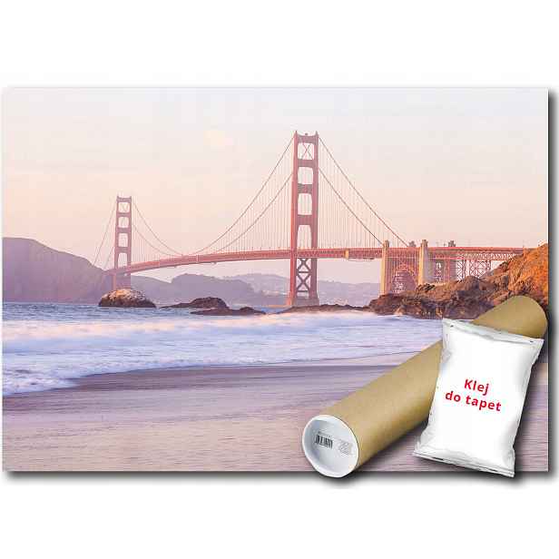 Vinylová fototapeta San Francisco Golden Gate most výhled 152x104