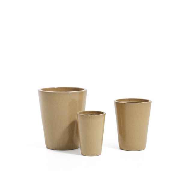 Keramické květináče v sadě 3 ks ø 47 cm Rotja – Kave Home